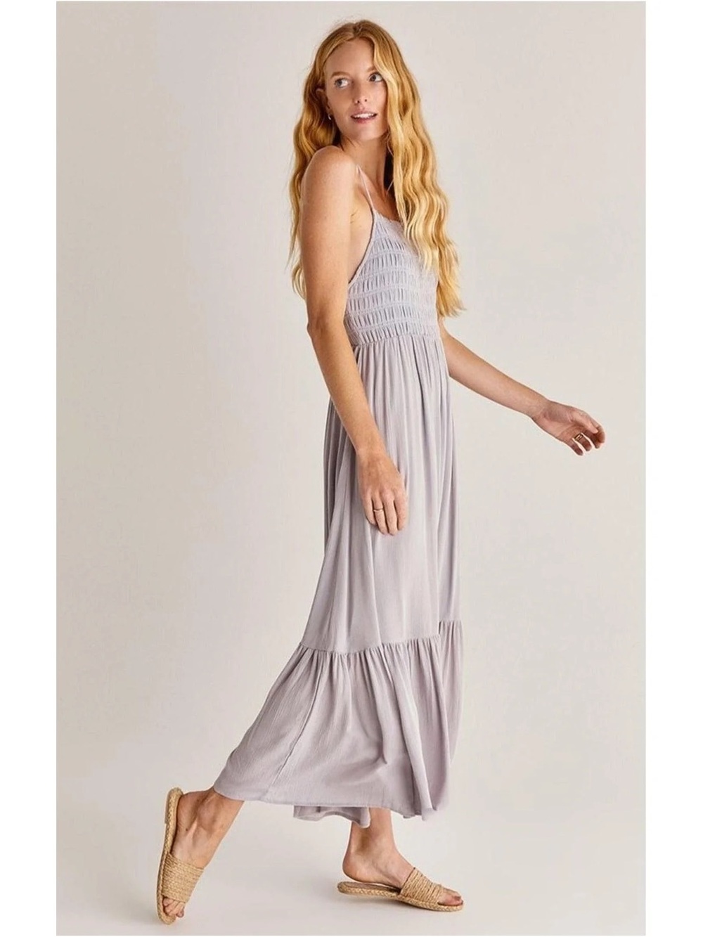 NWT Z supply Jazmin maxi dress in lavender ash